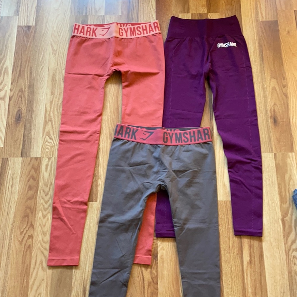 3 Gymshark leggings